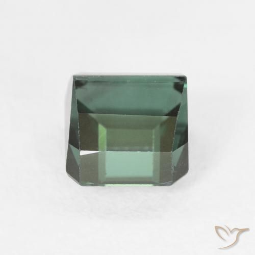 Tourmaline Gemstone in 6.1 x 5.5 mm Size for Sale, Tourmaline Stone in Cool Green Color