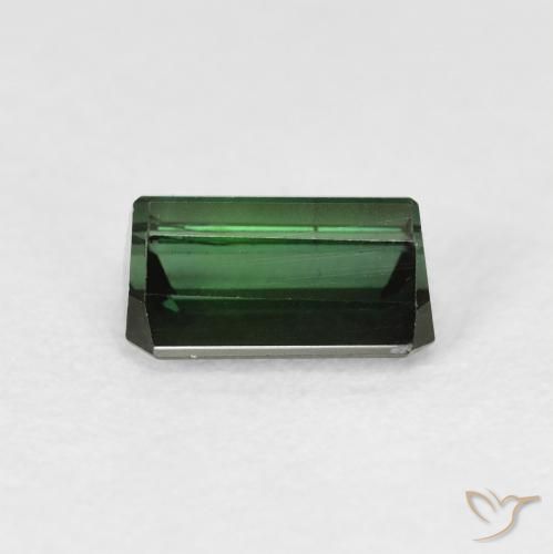 Tourmaline Gemstone in 7.7 x 4.7 mm Size for Sale, Tourmaline Stone in Forest Green Color