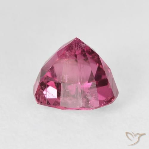 Tourmaline Gemstone in 7 x 7 mm (calibrated) Size for Sale, Tourmaline Stone in Deep Magenta Color