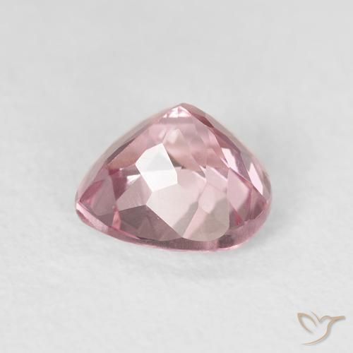 Tourmaline Gemstone in 6.7 x 6.5 mm Size for Sale, Tourmaline Stone in Light Pink Color