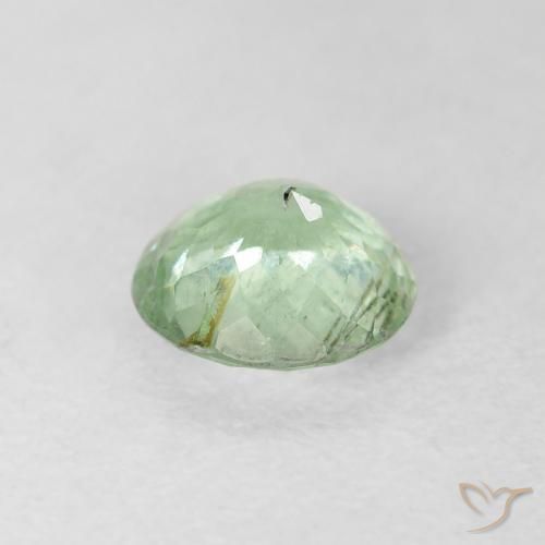 Tourmaline Gemstone in 6 mm (calibrated) Size for Sale, Tourmaline Stone in Light Yellowish Green Color