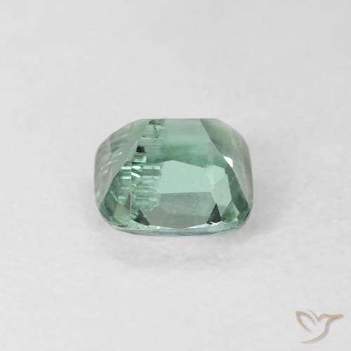 Tourmaline Gemstone in 6.1 x 5.4 mm Size for Sale, Tourmaline Stone in Bluish Green Color