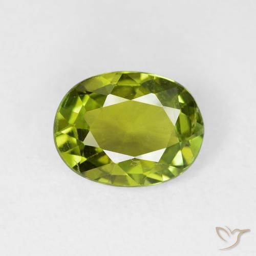 1.52ct Natural Deep Green Tourmaline, Oval, VS