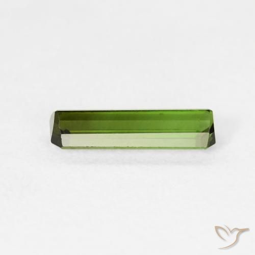 Tourmaline Gemstone in 10 x 3.2 mm Size for Sale, Tourmaline Stone in Dark Green Color