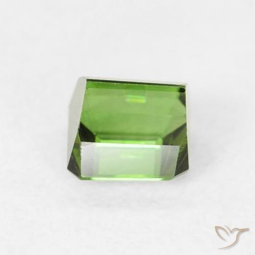 Tourmaline Gemstone in 4.6 x 4.5 mm Size for Sale, Tourmaline Stone in Deep Green Color
