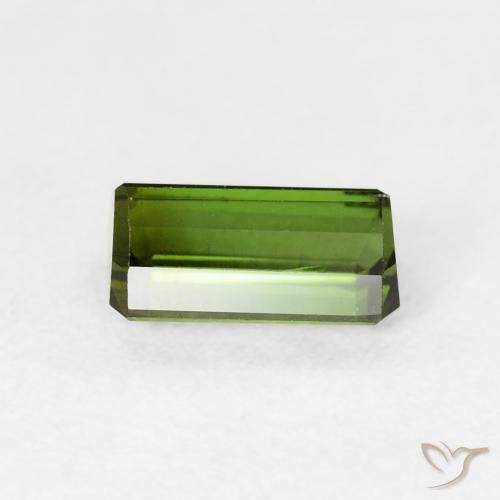 Tourmaline Gemstone in 7.3 x 4.2 mm Size for Sale, Tourmaline Stone in Forest Green Color