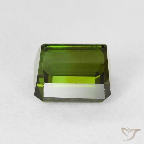 Tourmaline Gemstone in 10 x 8 mm (calibrated) Size for Sale, Tourmaline Stone in Deep Green Color