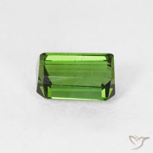 Tourmaline Gemstone in 5.5 x 3.8 mm Size for Sale, Tourmaline Stone in Dark Green Color