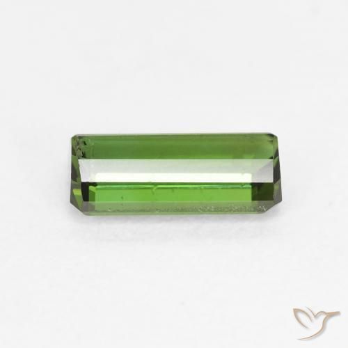 Tourmaline Gemstone in 8.5 x 4.2 mm Size for Sale, Tourmaline Stone in Deep Green Color