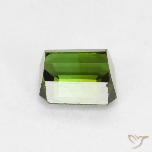 Tourmaline Gemstone in 5 x 4.3 mm Size for Sale, Tourmaline Stone in Deep Green Color