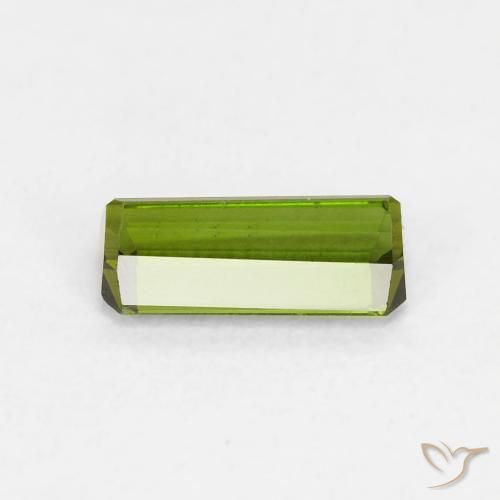 Tourmaline Gemstone in 7.2 x 3.6 mm Size for Sale, Tourmaline Stone in Forest Green Color