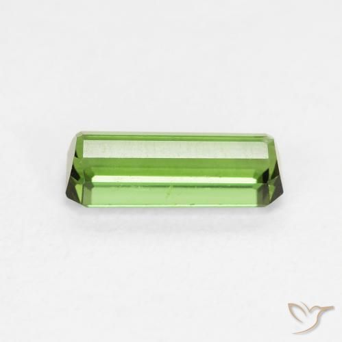 Tourmaline Gemstone in 9.2 x 3.8 mm Size for Sale, Tourmaline Stone in Forest Green Color