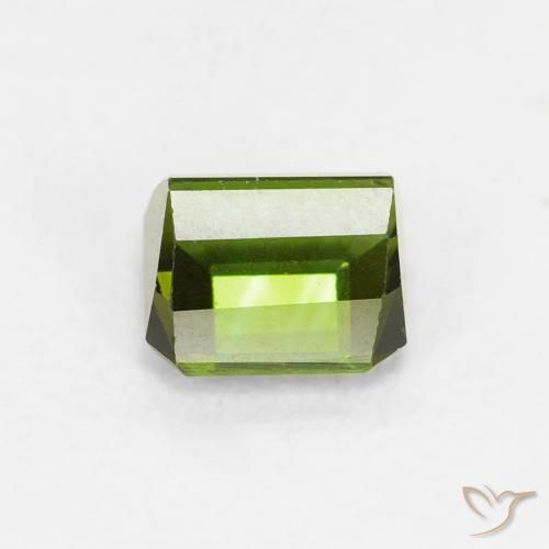 Tourmaline Gemstone in 4.7 x 4.7 mm Size for Sale, Tourmaline Stone in Forest Green Color