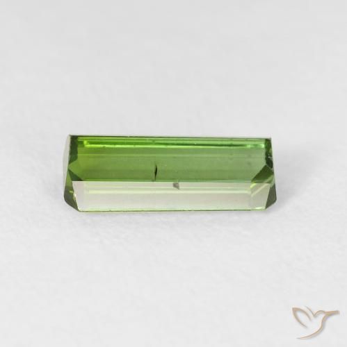 Tourmaline Gemstone in 9.5 x 4 mm Size for Sale, Tourmaline Stone in Medium Green Color