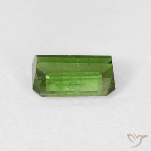 Tourmaline Gemstone in 6.9 x 4.3 mm Size for Sale, Tourmaline Stone in Earthy Green Color