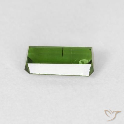 Tourmaline Gemstone in 7.3 x 3.7 mm Size for Sale, Tourmaline Stone in Deep Green Color