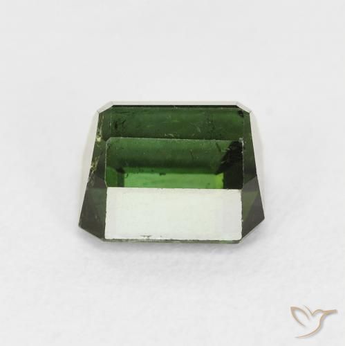 Tourmaline Gemstone in 7.3 x 7 mm Size for Sale, Tourmaline Stone in Forest Green Color