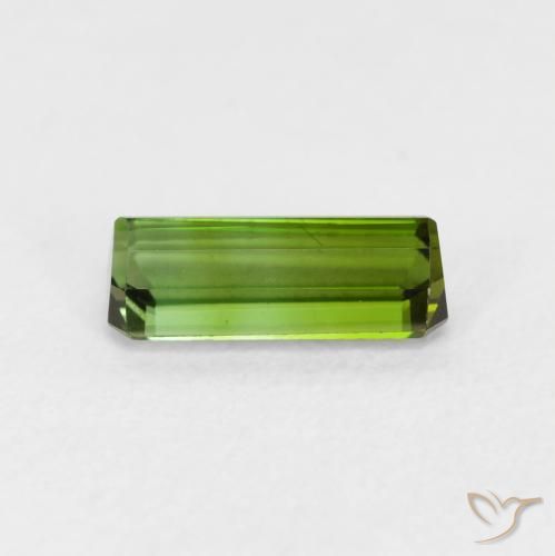 Tourmaline Gemstone in 8.4 x 3.7 mm Size for Sale, Tourmaline Stone in Dark Green Color