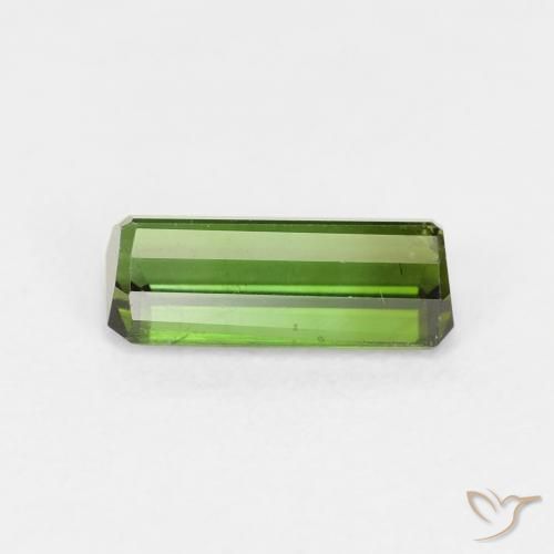Tourmaline Gemstone in 8.8 x 3.8 mm Size for Sale, Tourmaline Stone in Dark Green Color