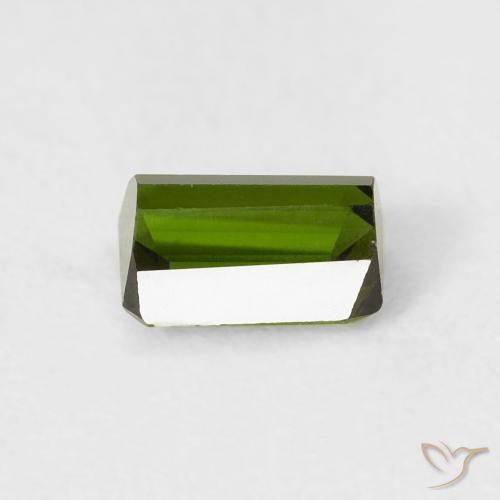 Tourmaline Gemstone in 5.5 x 3.9 mm Size for Sale, Tourmaline Stone in Medium Green Color