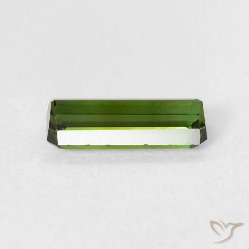 Tourmaline Gemstone in 9.7 x 3.7 mm Size for Sale, Tourmaline Stone in Earthy Green Color
