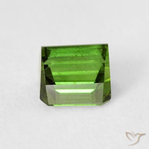 Tourmaline Gemstone in 4.7 x 4.6 mm Size for Sale, Tourmaline Stone in Deep Green Color