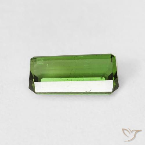 Tourmaline Gemstone in 7.8 x 4.2 mm Size for Sale, Tourmaline Stone in Deep Green Color