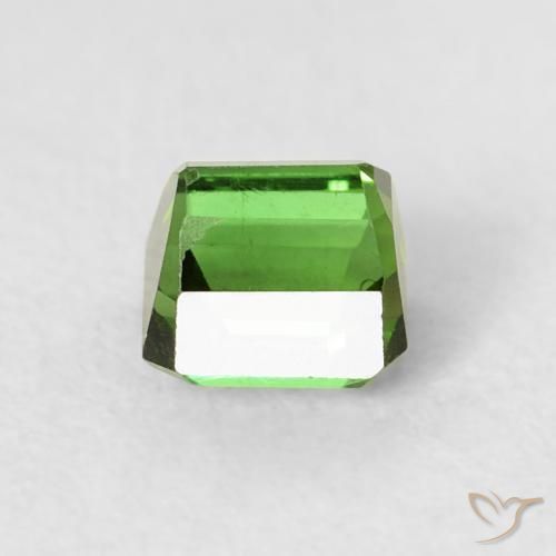 Tourmaline Gemstone in 4.5 x 4.3 mm Size for Sale, Tourmaline Stone in Forest Green Color
