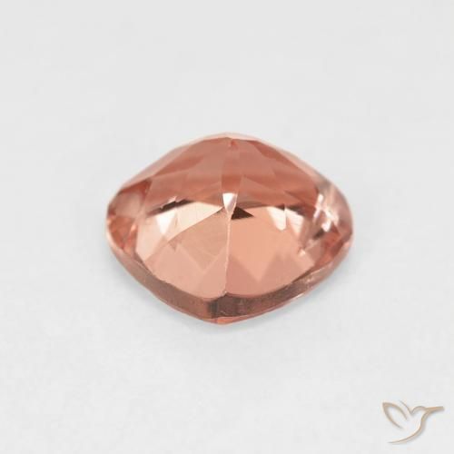 Tourmaline Gemstone in 7 x 7 mm (calibrated) Size for Sale, Tourmaline Stone in Light Orange Color