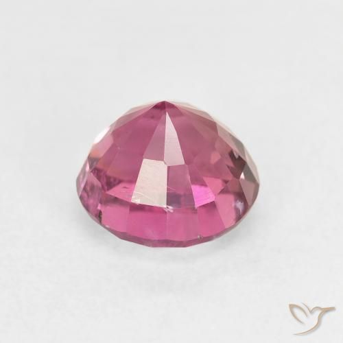 Tourmaline Gemstone in 6.5 mm (calibrated) Size for Sale, Tourmaline Stone in Hot Pink Color