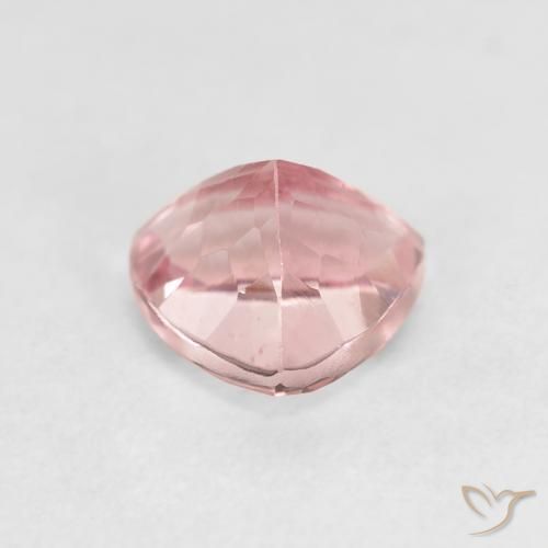 Tourmaline Gemstone in 7.4 x 7 mm Size for Sale, Tourmaline Stone in Medium Light-Pink Color