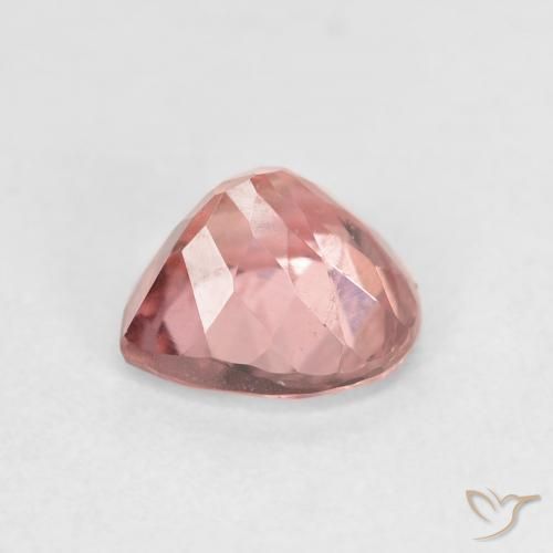 Tourmaline Gemstone in 7 x 7 mm (calibrated) Size for Sale, Tourmaline Stone in Reddish Pink Color