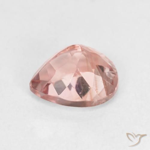 Tourmaline Gemstone in 7.8 x 6.4 mm Size for Sale, Tourmaline Stone in Light Pink Color