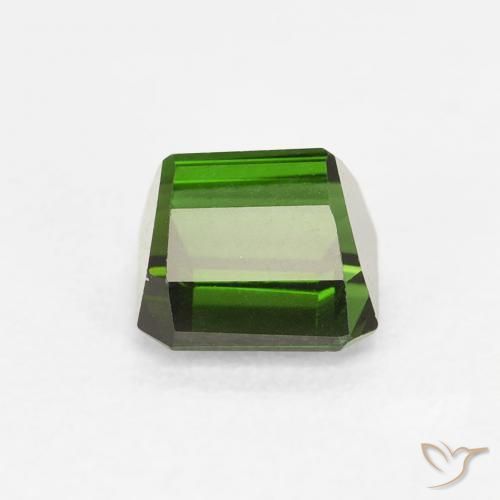 Tourmaline Gemstone in 5.3 x 5 mm Size for Sale, Tourmaline Stone in Forest Green Color
