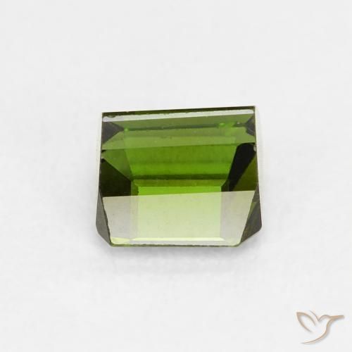 Tourmaline Gemstone in 4.7 x 4.6 mm Size for Sale, Tourmaline Stone in Forest Green Color