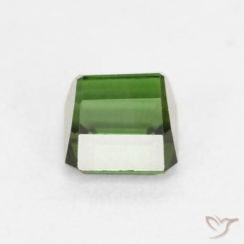 Tourmaline Gemstone in 5 x 4.6 mm Size for Sale, Tourmaline Stone in Medium Dark-Green Color