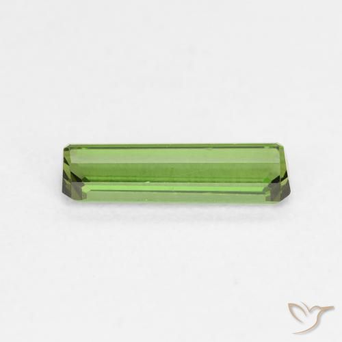 Tourmaline Gemstone in 10 x 3 mm Size for Sale, Tourmaline Stone in Deep Green Color