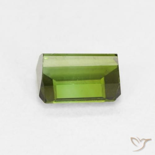Tourmaline Gemstone in 5.8 x 4.4 mm Size for Sale, Tourmaline Stone in Forest Green Color