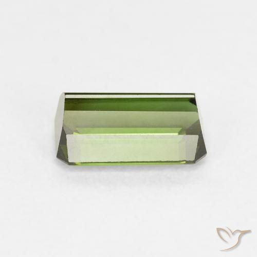 Tourmaline Gemstone in 7.1 x 4.1 mm Size for Sale, Tourmaline Stone in Dark Green Color