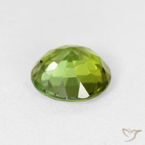 Tourmaline Gemstone in 7.5 mm (calibrated) Size for Sale, Tourmaline Stone in Light Green Color