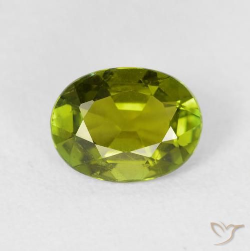 1.49ct Natural Warm Forest Green Tourmaline, Oval, VS