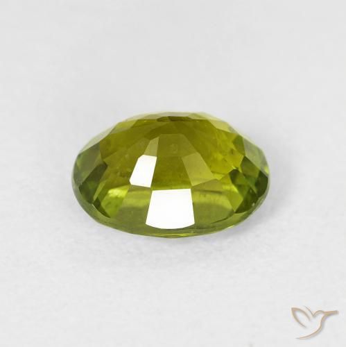 Tourmaline Gemstone in 8 x 6 mm (calibrated) Size for Sale, Tourmaline Stone in Lively Green Color