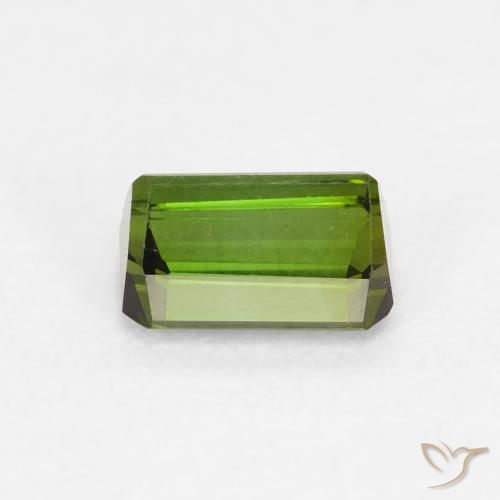 Tourmaline Gemstone in 6 x 4 mm (calibrated) Size for Sale, Tourmaline Stone in Medium Green Color