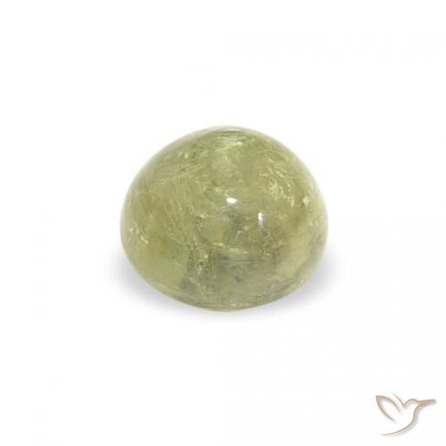 Tourmaline Gemstone in 5 mm (calibrated) Size for Sale, Tourmaline Stone in Pale Lime Green Color