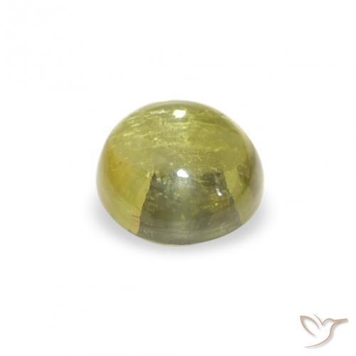 Tourmaline Gemstone in 5 mm (calibrated) Size for Sale, Tourmaline Stone in Warm Green Color