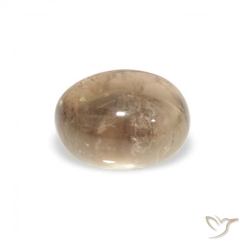 1.64ct Natural Orangeish Brown Tourmaline, Oval, Transparent