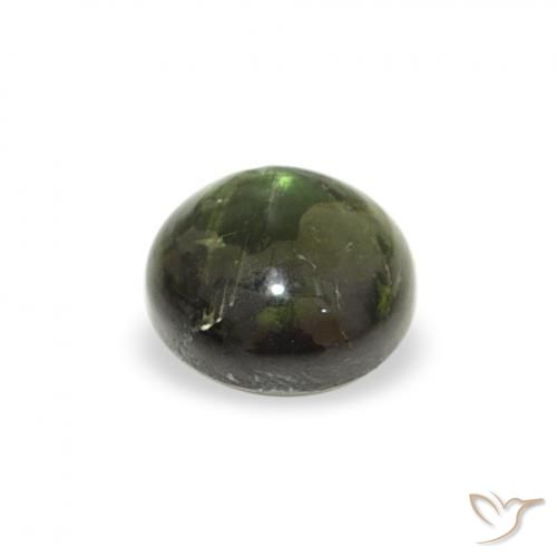 Tourmaline Gemstone in 5 mm (calibrated) Size for Sale, Tourmaline Stone in Earthy Green Color