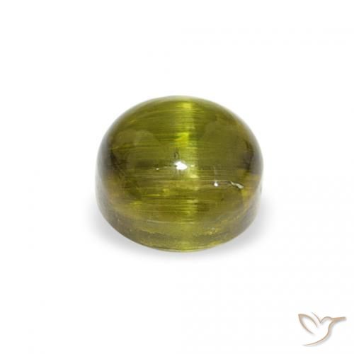 Tourmaline Gemstone in 5 mm (calibrated) Size for Sale, Tourmaline Stone in Yellowish Green Color