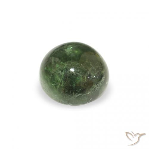 Tourmaline Gemstone in 5 mm (calibrated) Size for Sale, Tourmaline Stone in Earthy Green Color