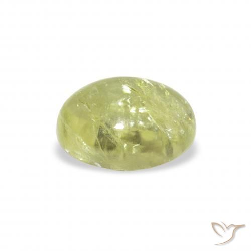 Tourmaline Gemstone in 8 x 6 mm (calibrated) Size for Sale, Tourmaline Stone in Lime Green Color